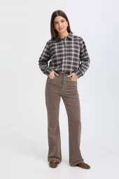 Pulz Sally UHW Bootcut cordbukse