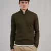 Bruun&Stengade Sibel Halfzip brun