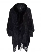 Ane Mone Poncho svart