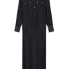Britney, long bias cut dress