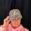 Cap m/blomster