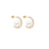 CØ Pearl Glam Hoops