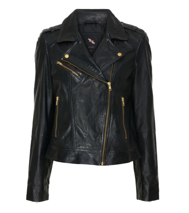 BTF Biker Jacket w/Gold