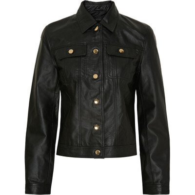 BTF Denim Leather Jacket