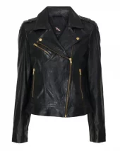 BTF Biker Jacket w/Gold