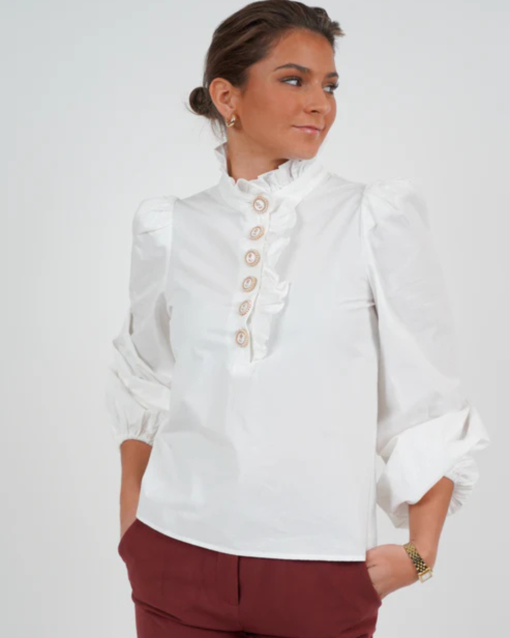 New Sally blouse - White