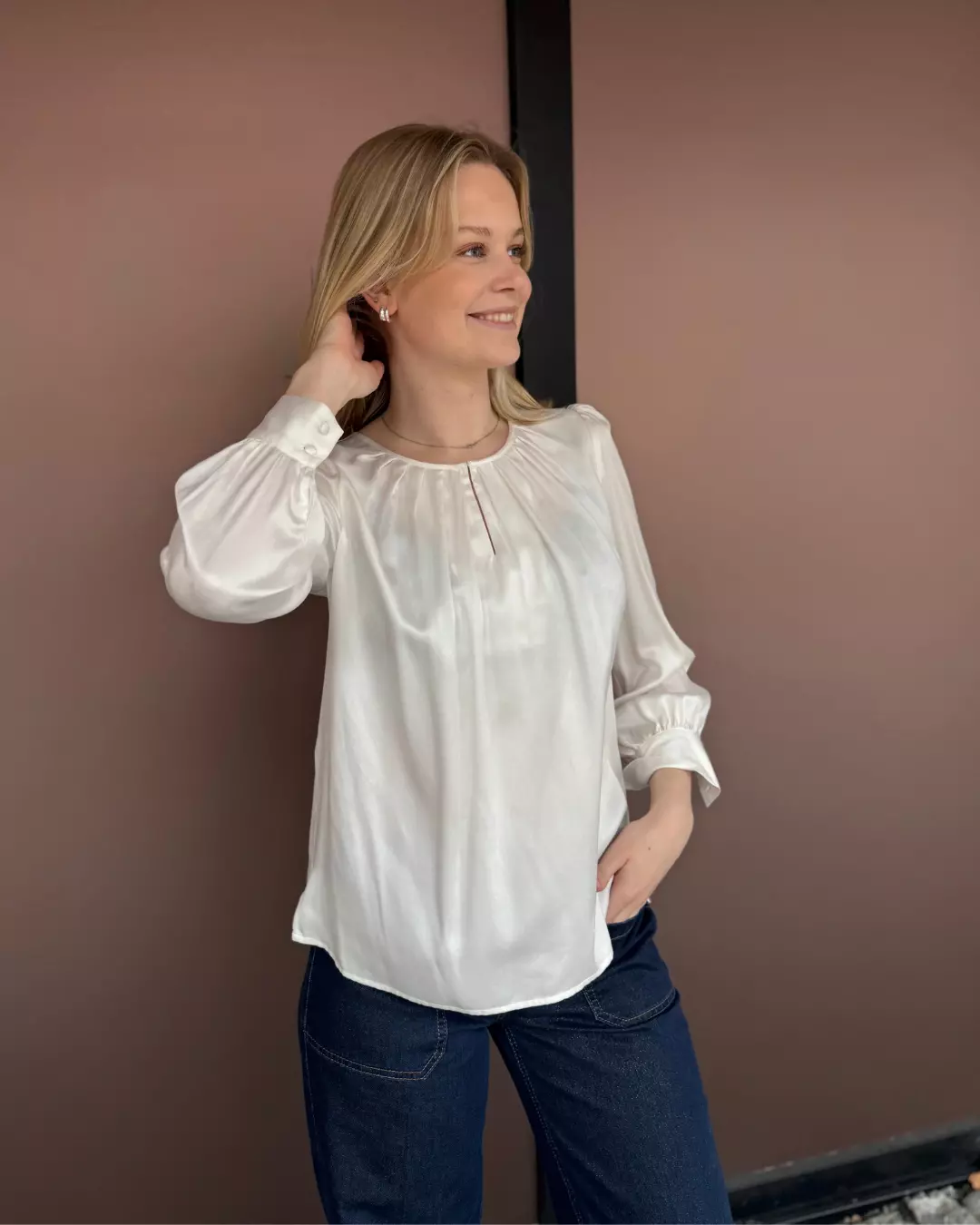 ABV Evy Silk Blouse