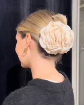 Hårklype Blomst Stor