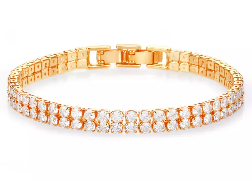 CØ Tennis Double Bracelet