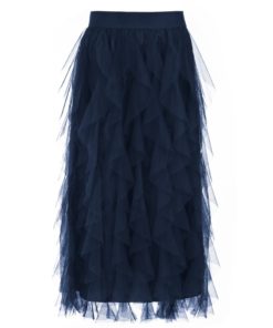 Valentina Skirt - Ultra Navy