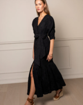Sylvie Dress - Matte Black