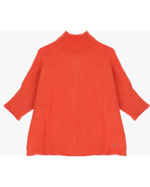 Turtleneck Sweat - Red