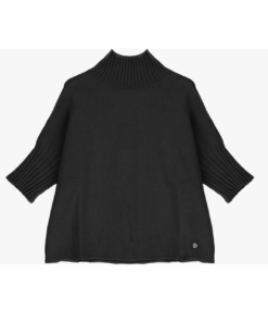 Turtleneck Sweat - Black