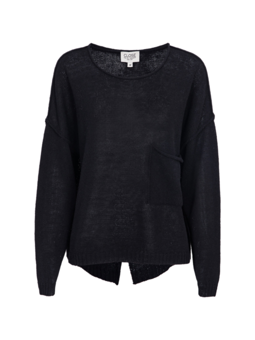 Lark Sweather Knittet - Black