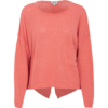 Lark Sweather Knittet - Coral