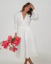 Riviera Dress - White