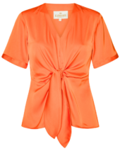 Blair Blouse - Semi Rich Orange