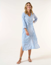 Long Goa - Cornflower/White