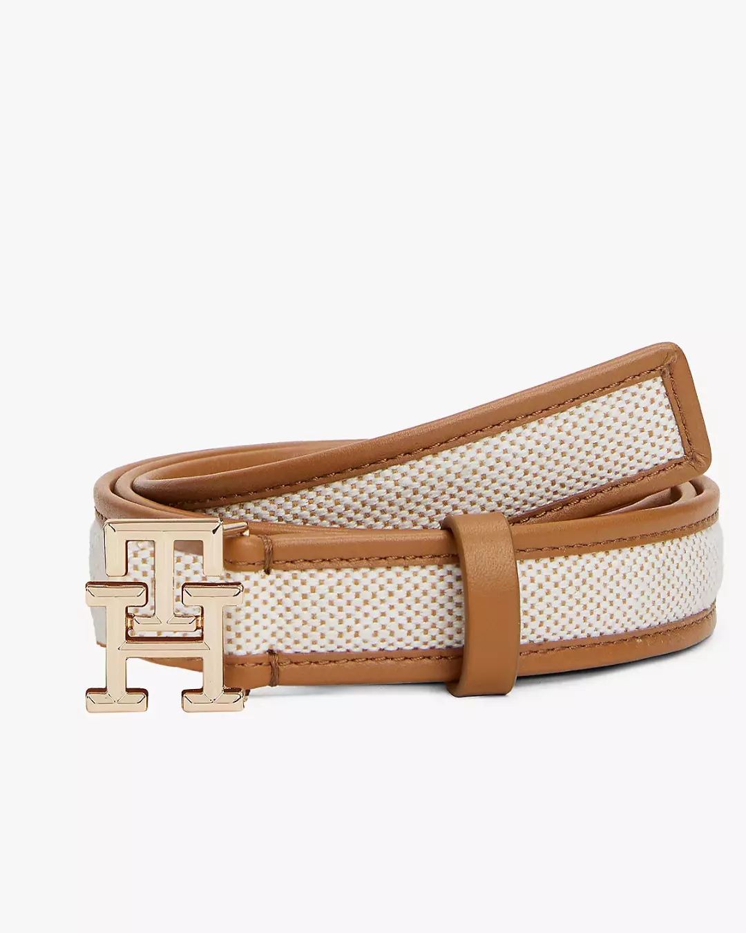 TH LOGO 2.5 CANVAS - Cognac