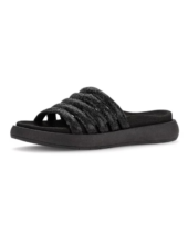 Sort glitter sandal
