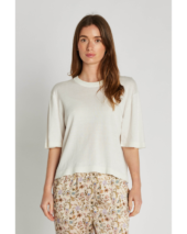 Konto Knit Blouse - Star White
