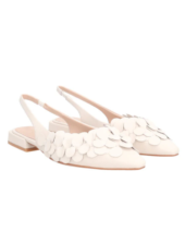 Iris Slingback - Ivory