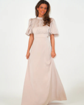 Holly Dress Long - Champange
