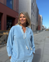 Kaftan Top - Light Blue