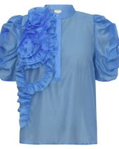 AnnsofiGO Blouse - Blue Sea