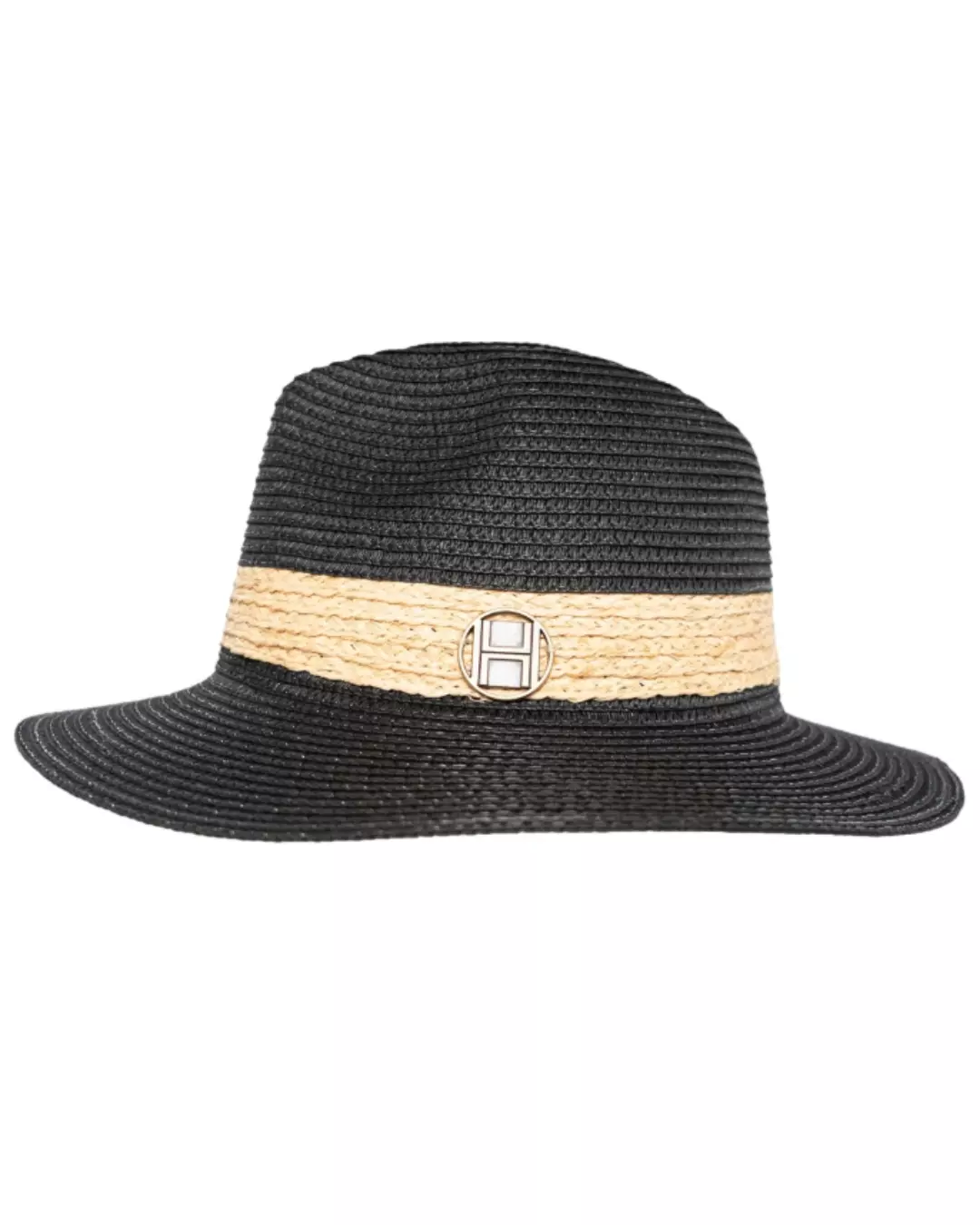 ALLESANDRA Strawhat - Jet Black