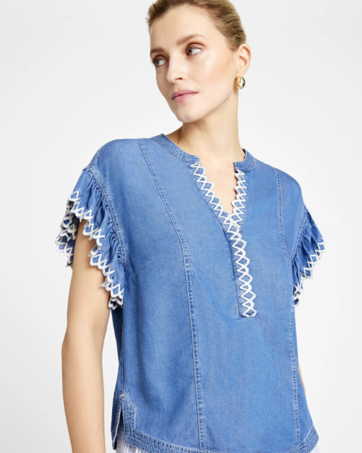 Kalay Blouse - Jeans