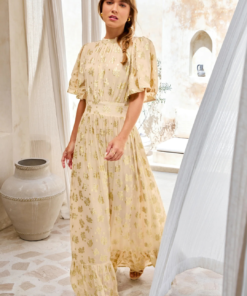Heena Dress - Sunkissed/gold