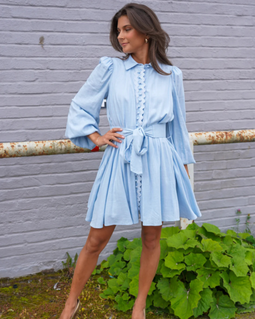 Abril Dress Light Blue