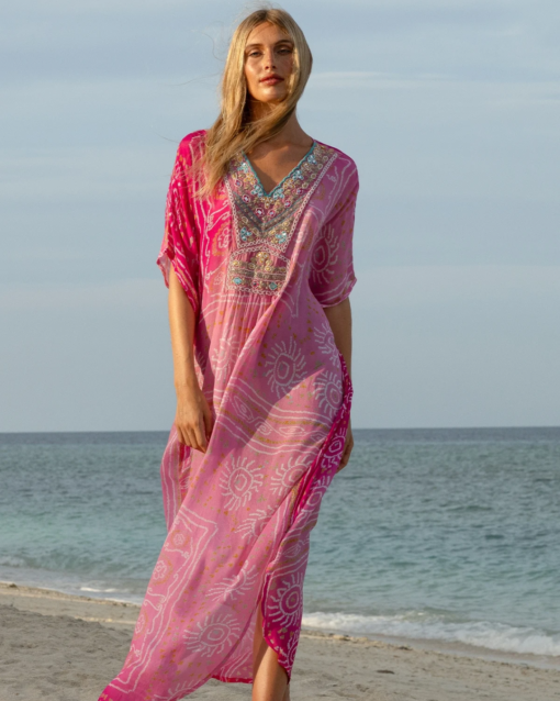 Tessa Caftan - Pink