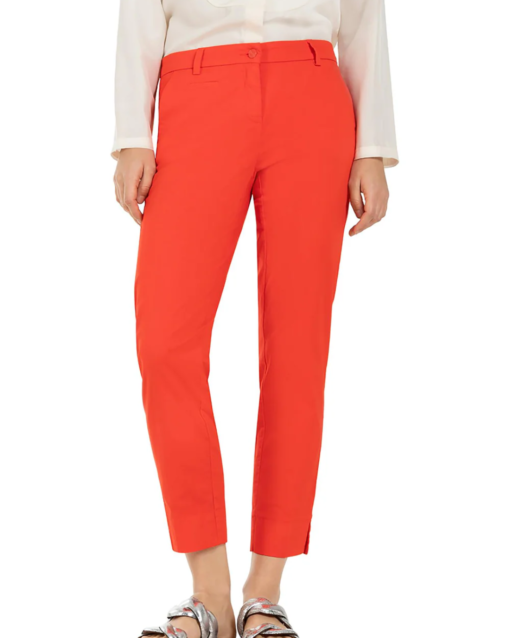 Stella Cropped - Volcano Red