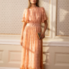 Heena Dress Soft Peach