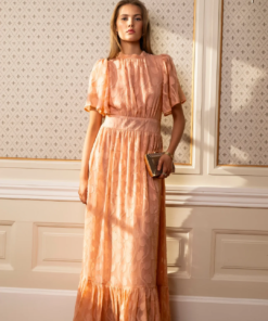 Heena Dress Soft Peach