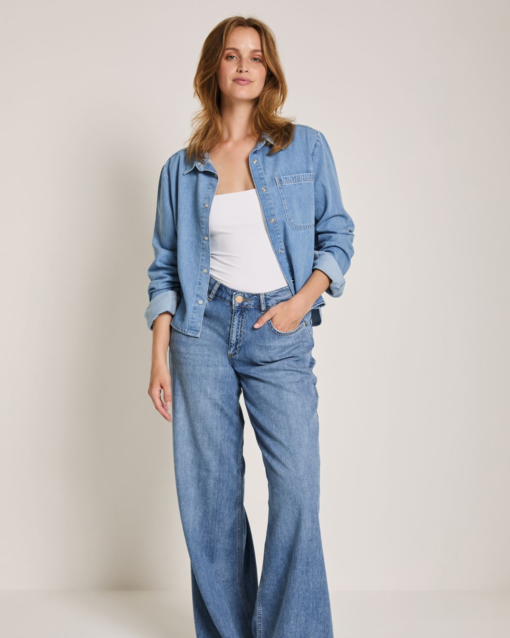 Evi Blouse - Sky Blue