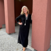 Kaftan Long Dress - Black
