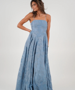 Cosette Dress - Blue Lace