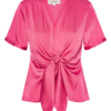 Blair Blouse ShortArm Bright Pink