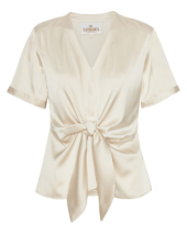 Blair Blouse Short Arm Porcelain