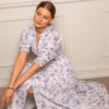 Fabienne Dress Blue Bird