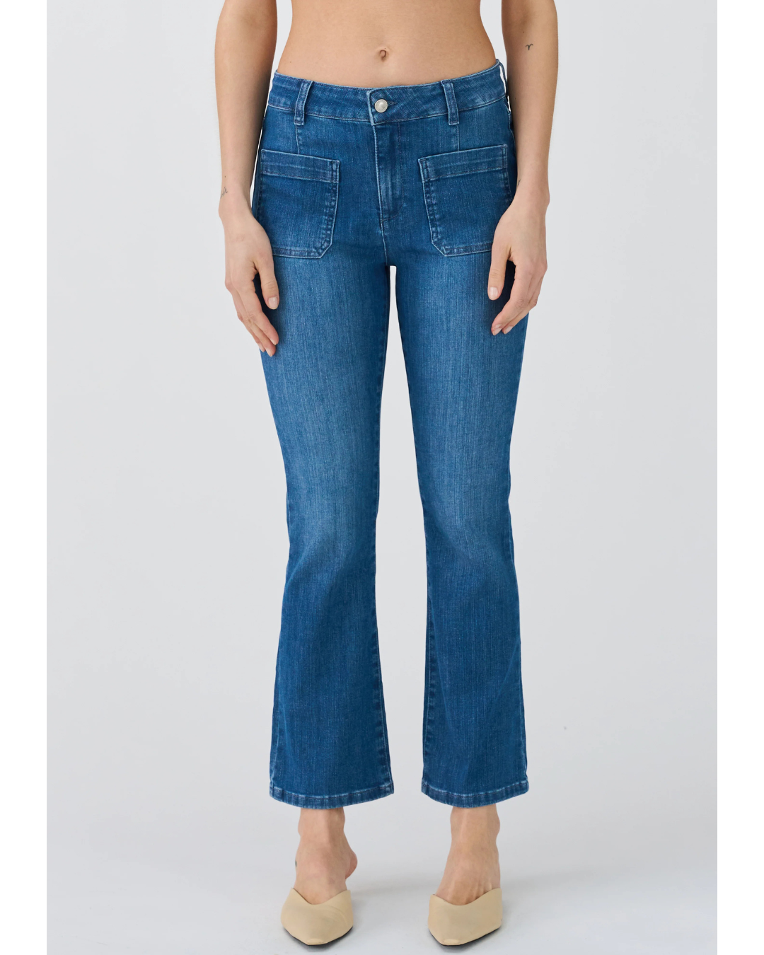 IVY-Johanna Kick Flare - Blue