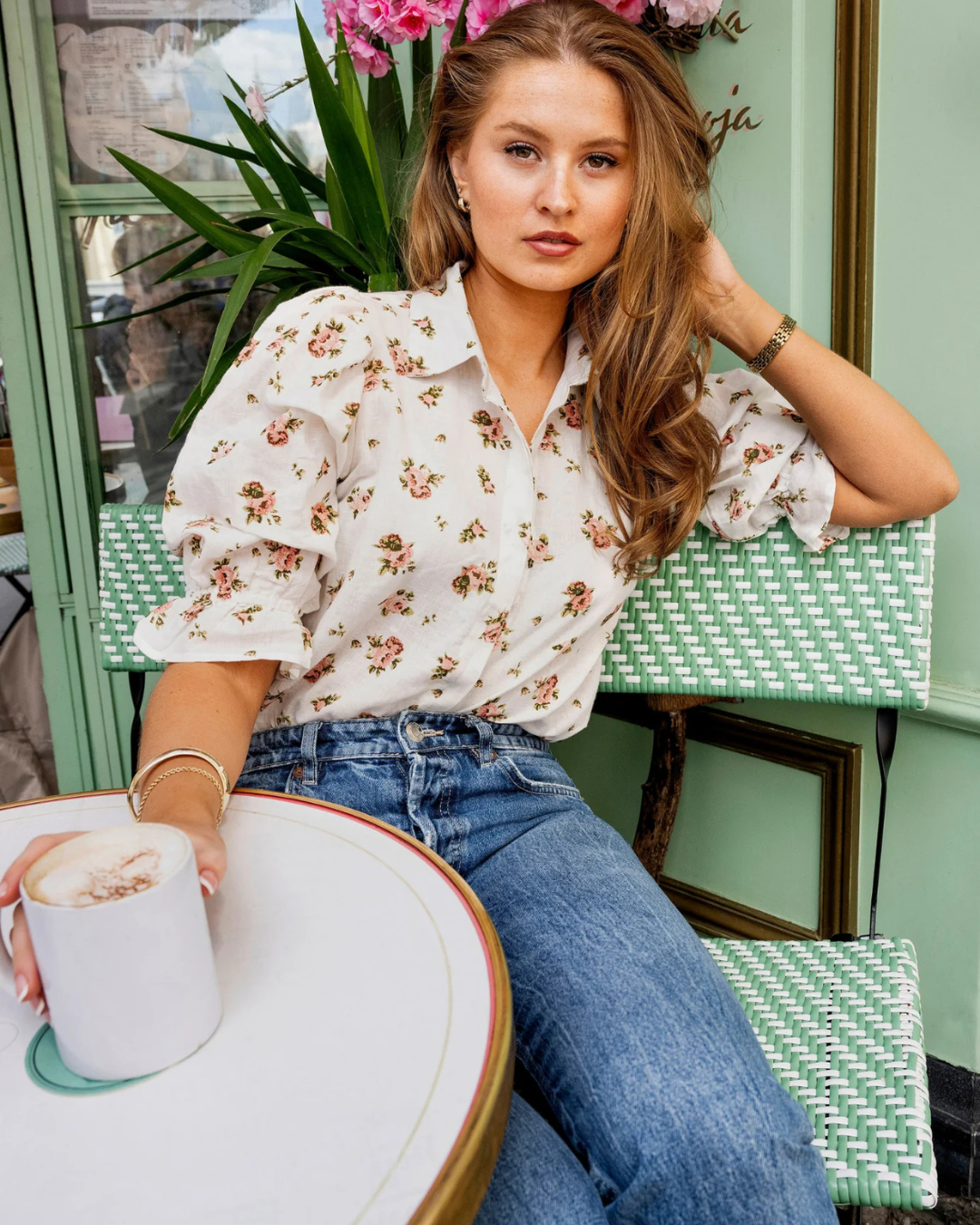 Amy Shirt - Rose Linen