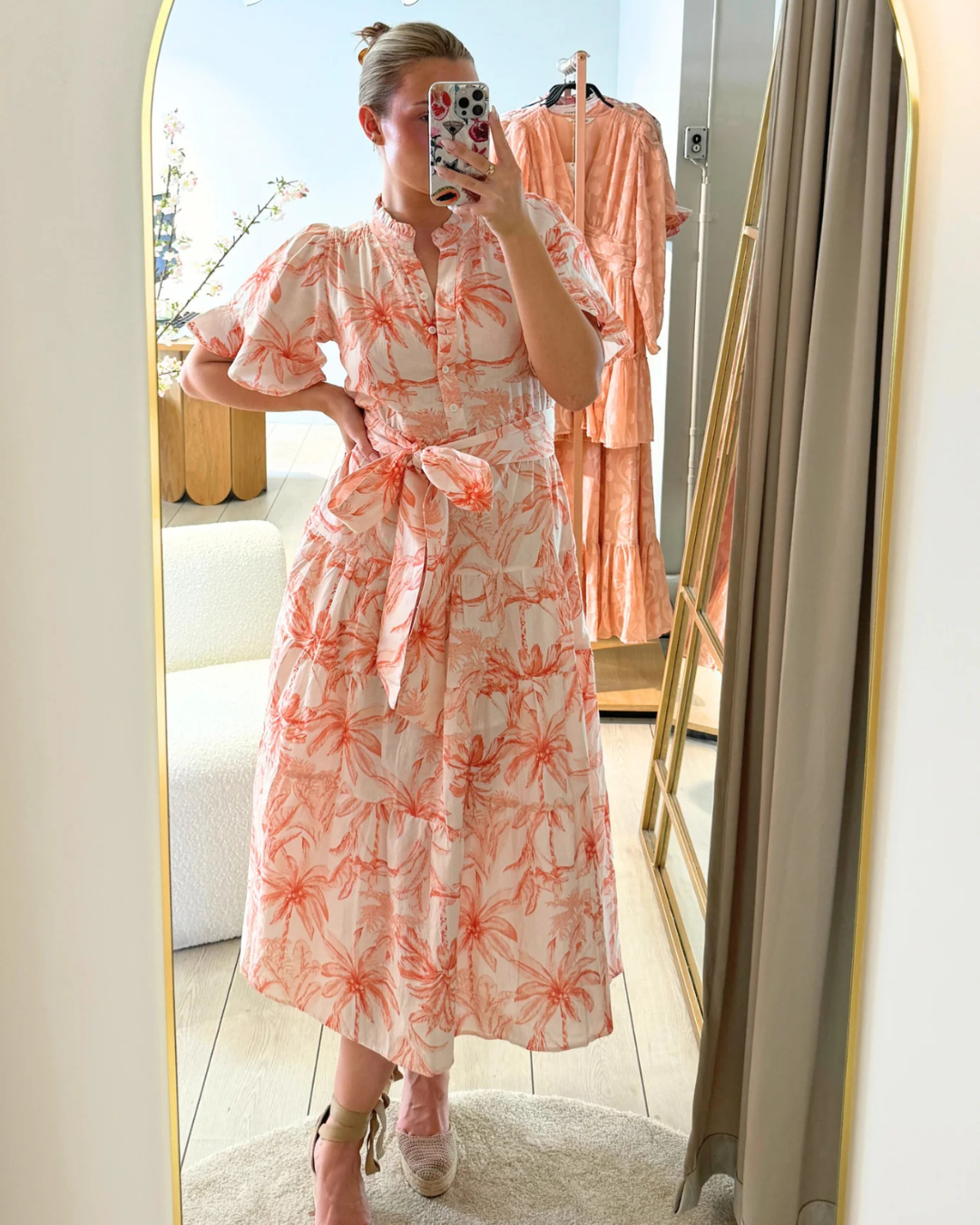 Gaia Dress - Palm Tree