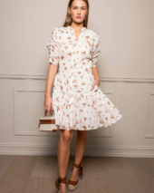 Fabienne Mini Dress- Rose