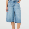 IVY-Augusta Long Shorts - Denim Blue