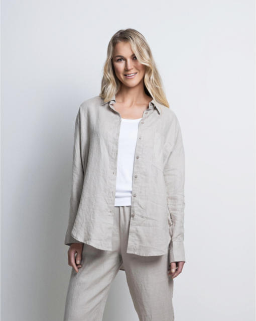 Lana Shirt - Taupe