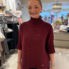 Turtleneck Sweat - Bordeaux